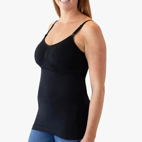 Kindred Bravely Sublime® Hands-Free Pumping & Nursing Tank Black Size Medium - Picture 1 of 6